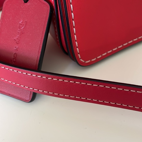 Coach 1941 Red crossbody strap only - Picture 2 of 4